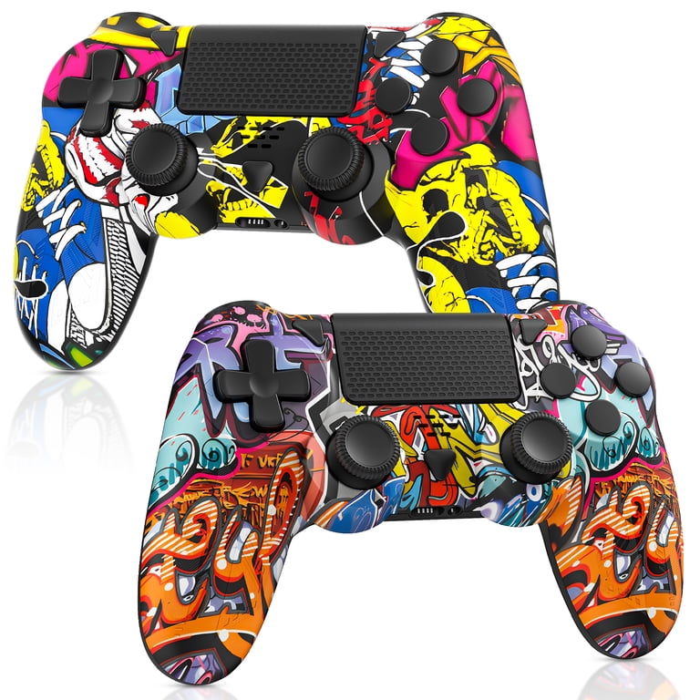Snapklik.co : Controller For PS4, Wireless Controller 2 Pack For Sony
