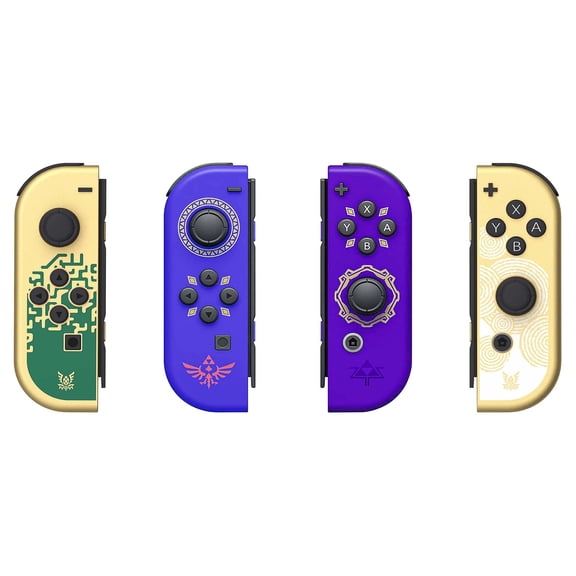 2 Pack Wireless Gaming Controller, Bluetooth Game Controller for Portable Gaming Consoles, Split L/R Gamepad with Motion & Vibration