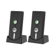 2 Pack Wireless Intercom System for Home - 3280ft Long Range, Voice Activated, Easy Setup for Elderly Room Communication, Portable Bidirectional Interphone