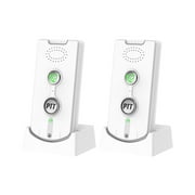 2 Pack Wireless Intercom System for Home - 3280ft Long Range, Voice Activated, Easy Setup for Elderly Room Communication, Portable Bidirectional Interphone