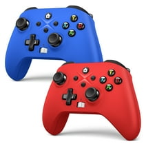 2 Pack Wireless Xbox One Controller, Compatible with Xbox One/One X/One S/Xbox Series S/Series X/PC (Blue and Red)