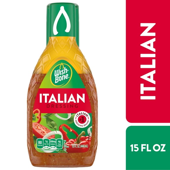 ( 2 Pack ) Wish-Bone Italian Salad Dressing 15 Fl Oz