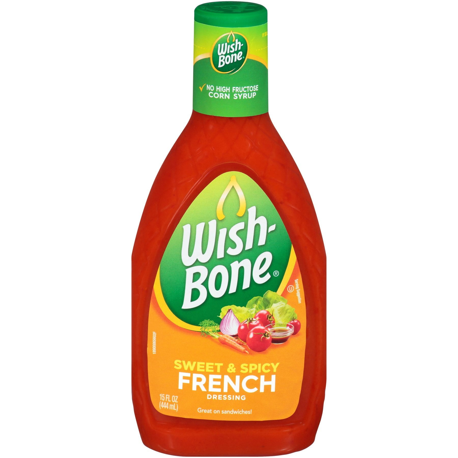 ( 2 Pack ) Wish-Bone Sweet & Spicy French Salad Dressing 15 Fl Oz