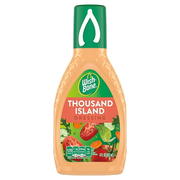 ( 2 Pack ) Wish-Bone Thousand Island Salad Dressing, 8 Fl Oz