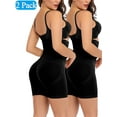 thumbnail image 1 of 2 Pack Women Body Shaper Tummy Control Shapewear High Waist Mid-Thigh Slimmer Shorts Underwear Butt Lifter Bodysuit Panties, 1 of 6