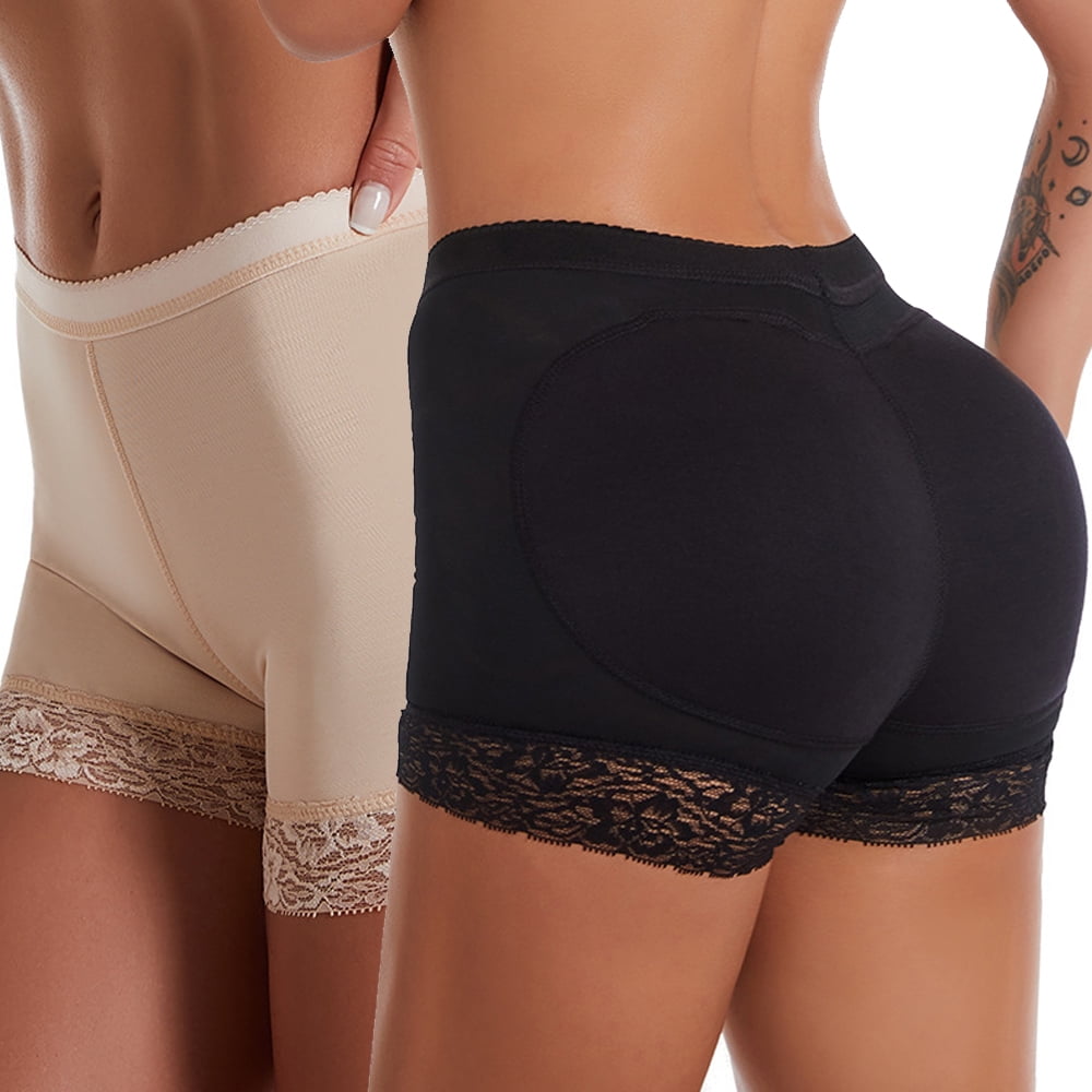  Irisnaya Women Shapewear Control Panties Body Shaper Butt  Lifter Padded Hip Enhancer Seamless Underwear Hi- Waist Trainer Short