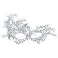 thumbnail image 1 of 2 Pack Women Makeup Dance Face Masquerade Mask For Women Guard Painted With Gold Mask Powder Multi Cornered Half Mask Face Carnival Party Face Mask Guard, 1 of 1