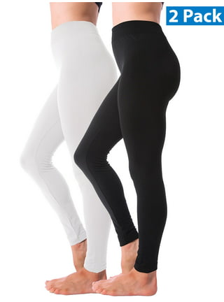 Buy Black Acrylic Winter Leggings Online - Shop for W