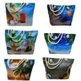 thumbnail image 1 of 2 Pack Women's Colorful Canvas Tote Beach Bag With Double Rope Handle - Random 2 Pack, 1 of 11