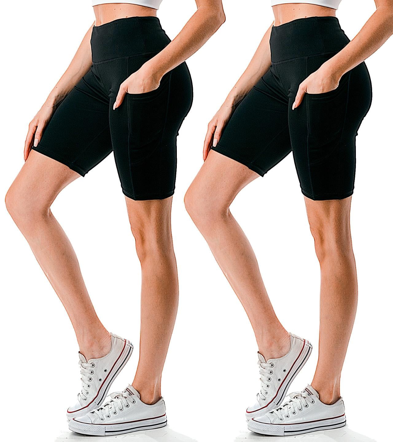 Women's high waisted bike shorts hotsell