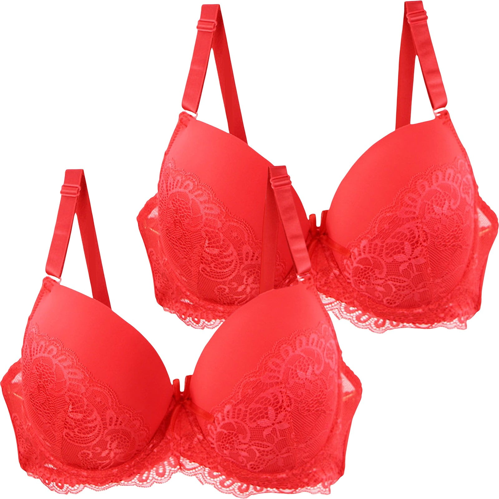 Reggiseno Donna A Costine Push Up Neattidyly – Senza Fili, Regolabile, Anti-Sagging, Nuovo Con Etichette - Foto 1