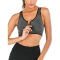 thumbnail image 1 of 2 Pack Women's Sports Bras Active Performance Racerback Sports Bra with Removable Padded 4 Style for Choose, 1 of 7