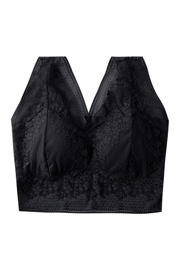 2 Pack Womens Bras 1 Pieces Lace Plus Size Underwear Lette Crop Top Female Large Top Female Push Up Siere Laced Bras