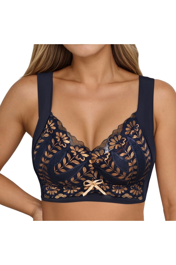 2 Pack Womens Bras Plus Size Lace Bralette Comfortable Sleep Wireless Supportive Seamless Camisole Top Everyday Wear Bras