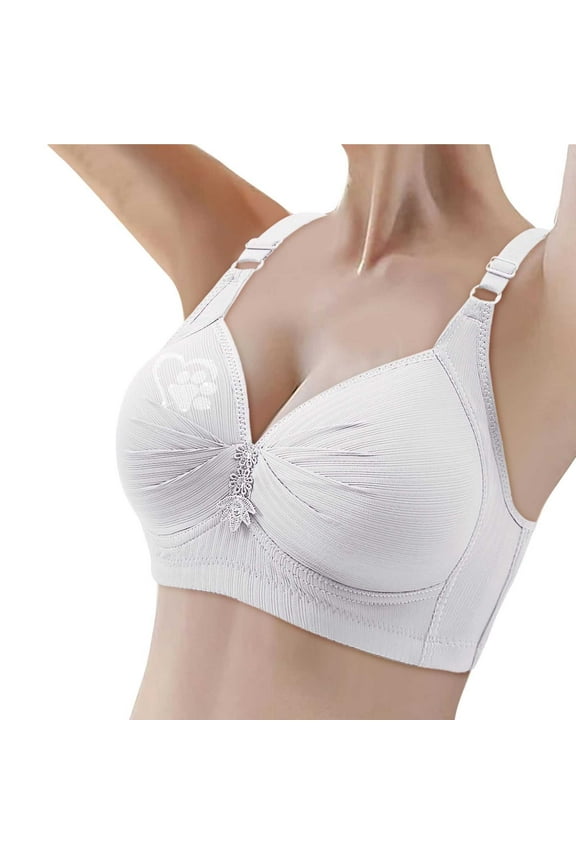 2 Pack Womens Bras Push Up Wireless Comfort Support No Underwire Comfortable Wire Bralette Everyday Underwear Bras
