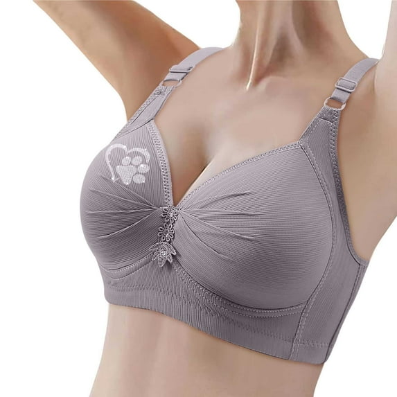2 Pack Womens Bras Push Up Wireless Comfort Support No Underwire Comfortable Wire Bralette Everyday Underwear Bras