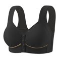 thumbnail image 1 of 2 Pack Womens Bras Thin Seamless Vest Soft Support Large Chest Small Half Fixed Cup Breathable Bras, 1 of 2