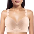 thumbnail image 1 of 2 Pack Womens Bras Wireless With Seamless Smooth Wirefree T Shirt Underwear, 1 of 3