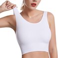 thumbnail image 1 of 2 Pack Womens Crop Tank Tops Basic Sleeveless Ribbed Yoga Top Slim Fit Summer Exercise Workout Gym Shirts, 1 of 4