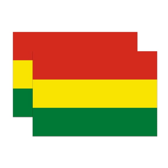 (2 Pack) World Flag Magnets - Pride - 5" On Longest Side - Premium Magnet - Choose from Over 200 Countries - for Cars, Refrigerators, Toolboxes, Lockers- Made in USA - MAG0829