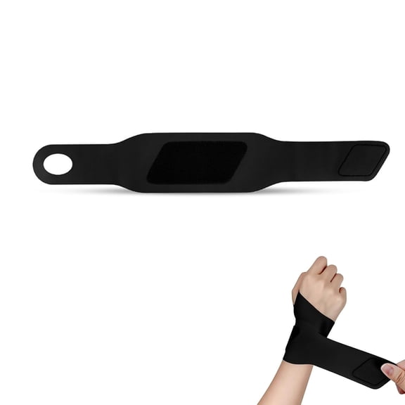 2 Pack Wrist Brace for Women & Men, Adjustable Elastic Wrist Support with Thumb Loop, Breathable Compression Wrap for Typing, Gym, Workout & Daily Use, Lightweight Wrist Stabilizer