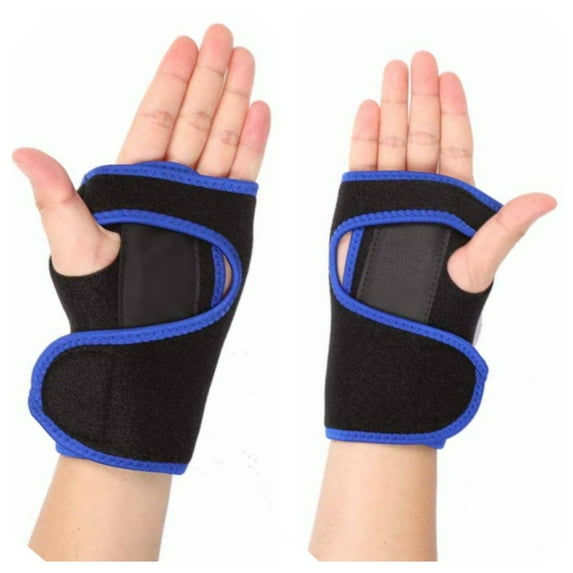 2 Pack Wrist Support Brace/Carpal Tunnel/Hand Support, Adjustable for Arthritis and Tendinitis, Joint Pain Relief