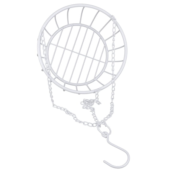 2-Pack Macrame Plant Hangers with Wrought Iron Holders for Hanging Flower Pots, Ideal for Balcony and Home Decor
