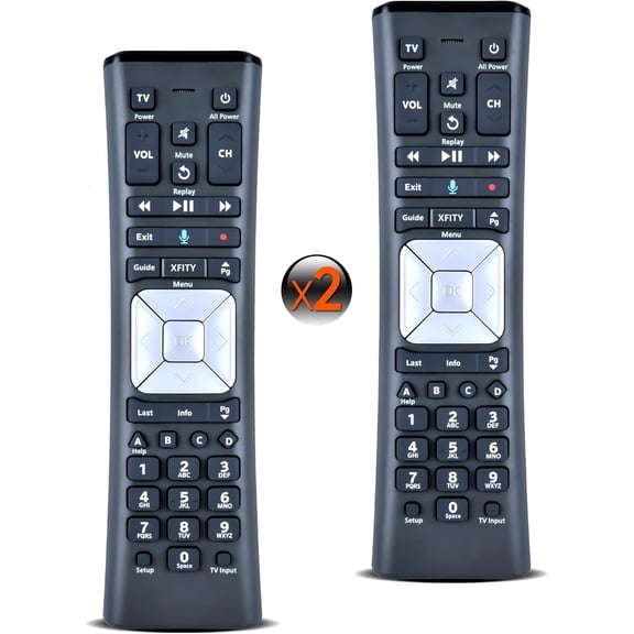 (2 Pack) XR11 Voice Remote Control Replacement fit for Comcast/Xfinity Premium Voice Activated Cable TV with Backlit New Remote