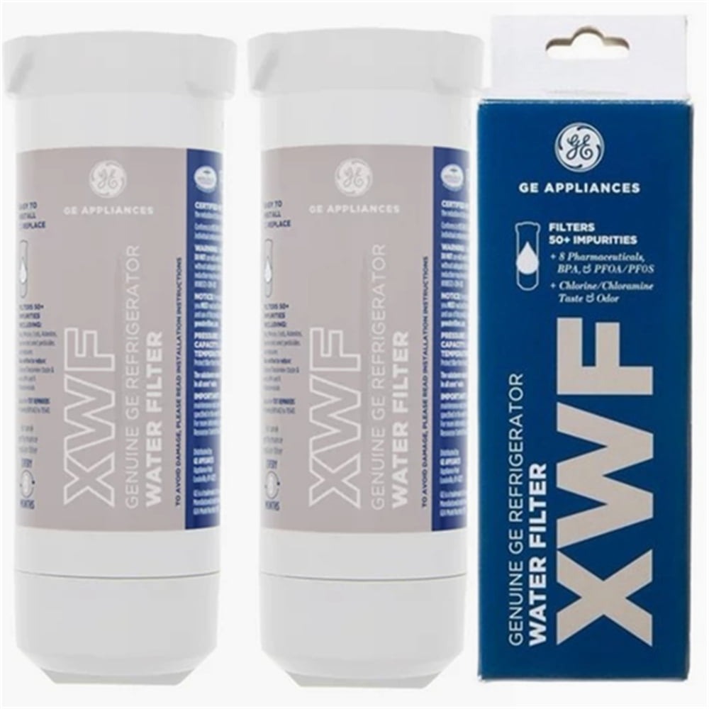 2 Pack XWF Refrigerator Water Filter (Not Fit XWFE)