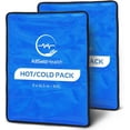 thumbnail image 1 of 2 Pack XXL Reusable Hot and Cold Gel Ice Packs for Injuries | Cold Compress, Ice Pack, Gel Ice Packs, Cold Pack, Gel ice Pack, Cold Packs for Injuries | 11x14.5 in, 1 of 6