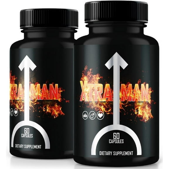 (2 Pack) XtraMan Pills, ExtraMan Extreme Formula to Support Stamina and Overall Wellness, All Natural Supplement For Daily Nutrition, Premium Capsules Review (120 Capsules)