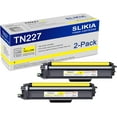 thumbnail image 1 of 2-Pack Yellow TN227 Toner Cartridge: Compatible TN227 TN-227 Replacement for Brother MFC-L3770CDW L3710CW L3750CDW L3730CDW HL-3210CW 3230CDW 3270CDW 3230CDN 3290CDW DCP-L3510CDW L3550CDW Printer, 1 of 6