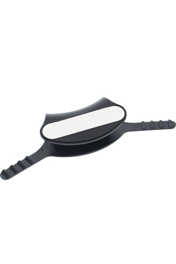 2 Pack - Yoke Stethoscope ID Tag for Cardio Steth Sizes - Blank with Write on Surface for Customizing and Personalizing (Compatible with Cardio/Cardiology) by Specialist ID (Black)