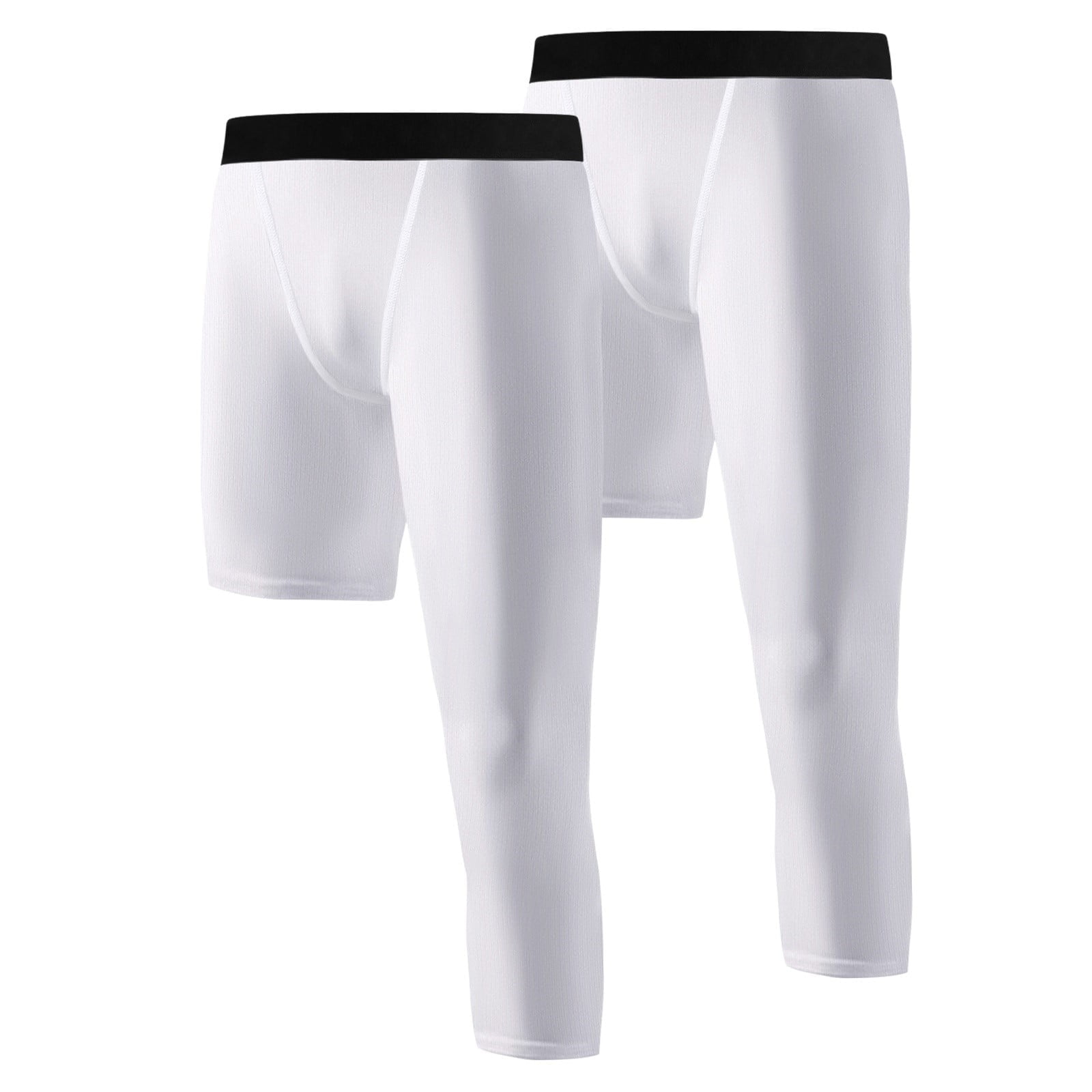 Hotfiary Legging Compression Une Jambe Garçon Basketball – Enfant & Ado, Tissu Respirant Ultra Élastique Pour Sport & Entraînement
