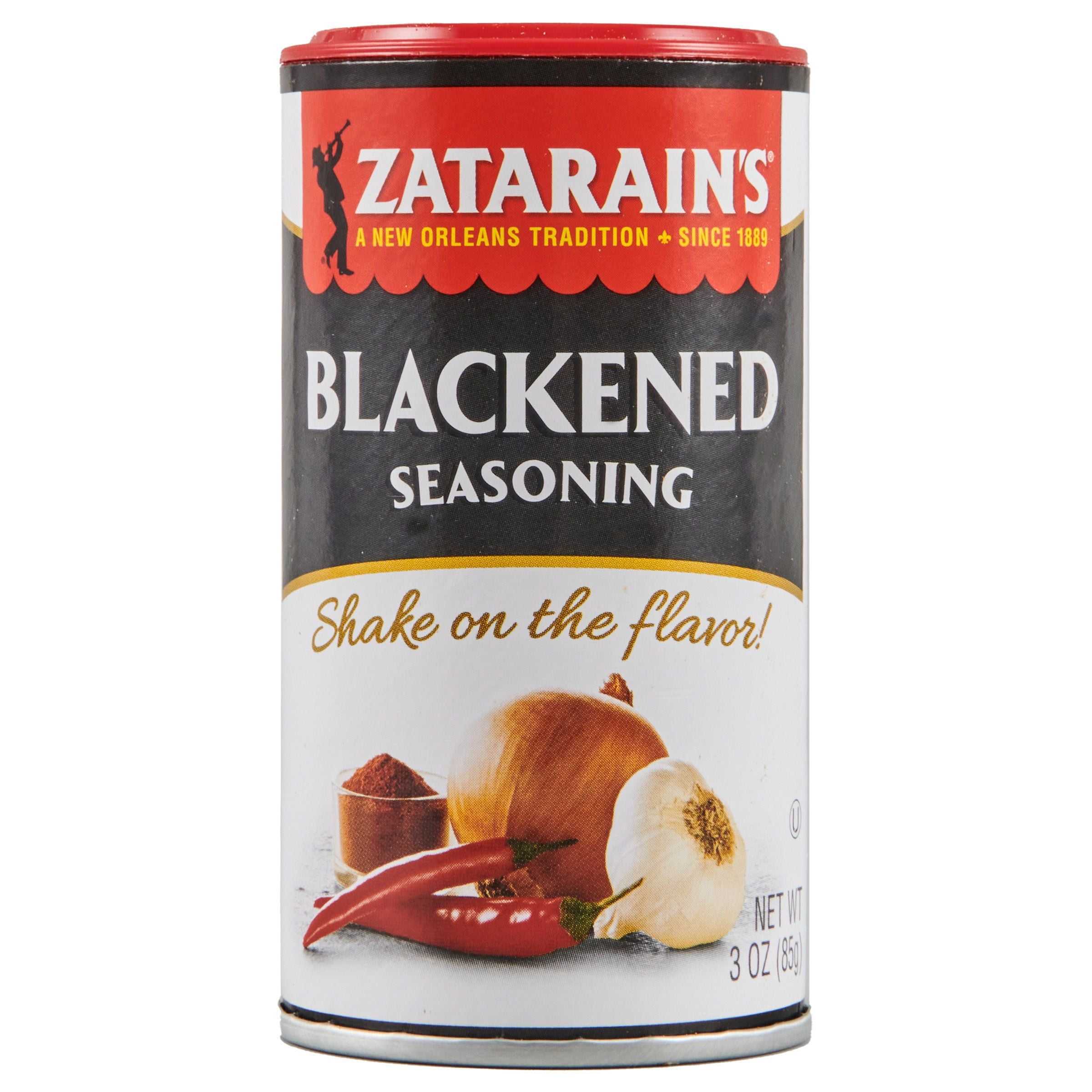 Zatarain's Blackened Seasoning – 3 Oz Pack Of 12, New Orleans Style Spice Blend For Meat & Seafood