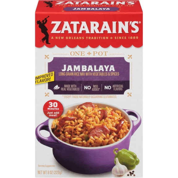( 2 Pack )Zatarain's Jambalaya Rice Mix - 8oz