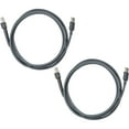 thumbnail image 1 of (2 Pack) Zebra Symbol Replacement Cable for LS2208 Series Handheld Barcode Scanner Gray CBA-U01-S07ZAR LS2208/A LI2208 LS4278 STB4278 LI4278 USB to RJ45 Compatible (2M / 6FT Flatted USB Port), 1 of 1