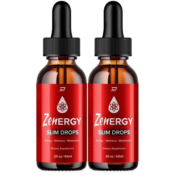 (2 Pack) Zenergy Metabolism Drops Liquid Supplement - Zenergy Drops, Zenergy Original Metabolic Support Supplement, Zenergy Drops Reviews (2 Month Supply)