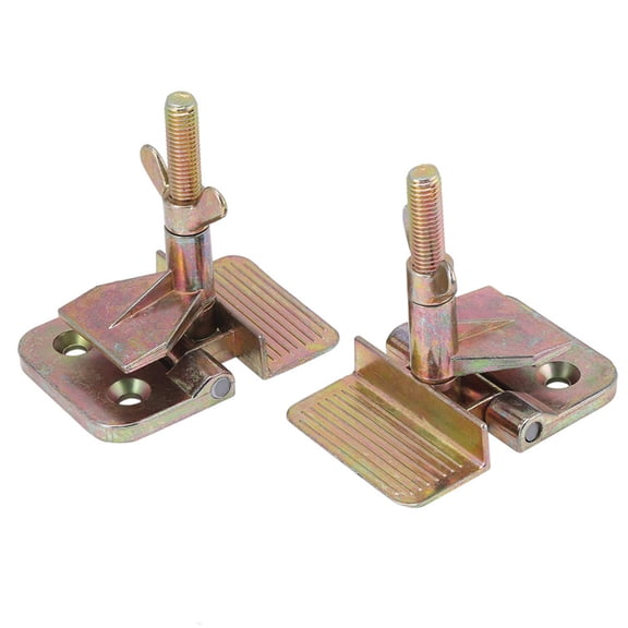 2-Pack Zinc Plated Metal Hinge Clamps for Screen Printing 2 pcs metal