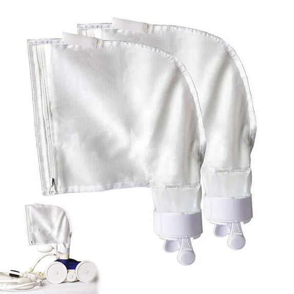 2 Pack Zippered Bag Replacement Fits for Polaris 280, 480 Pool Cleaner All Purpose Filter Bag for Polaris Filter Bag