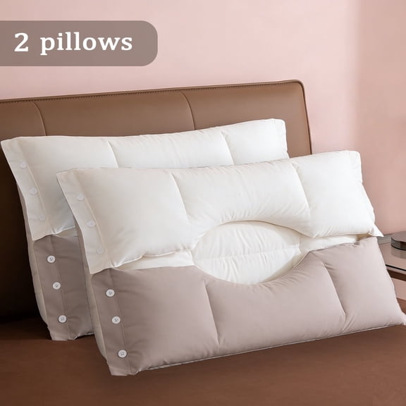 2-Pack adopts hidden buckle design, which can be freely combined and assembled, and the neck protection structure perfectly fits the natural curve of the neck.