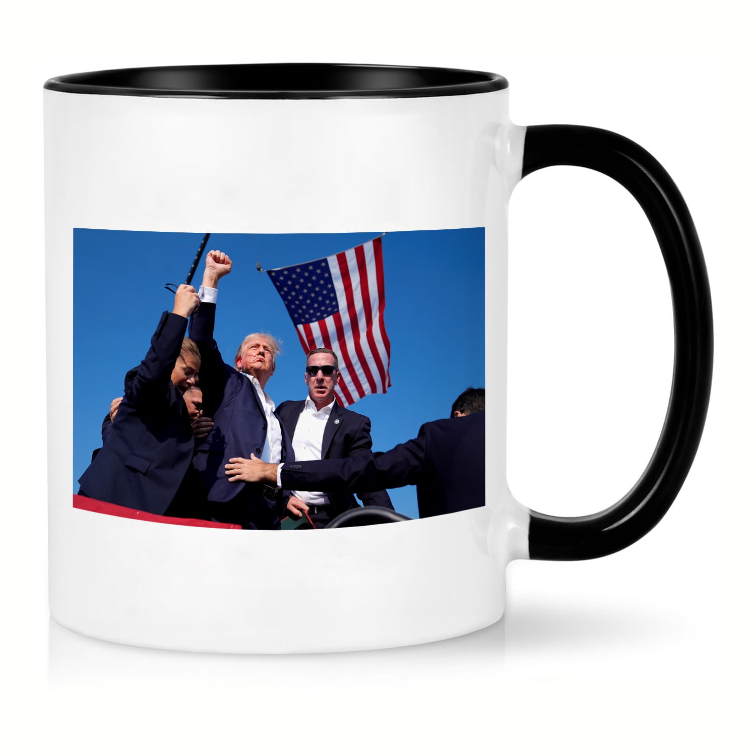 2 Pack by Malibure Glass&Bottle,Us Presidential Election Survived A Mug