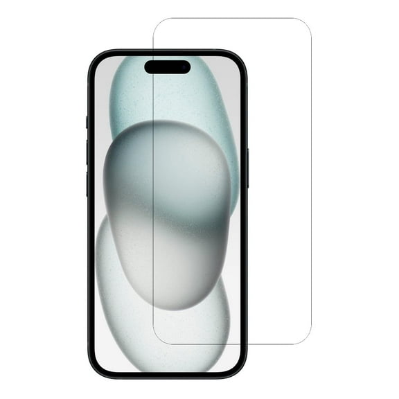 [2 Pack] for Iphone 15 Tempered Glass Screen Protector Frontier Protective Protector