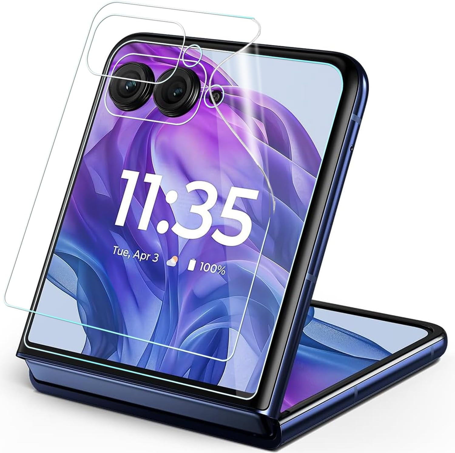 [2 Pack for Motorola Razr 50 / Moto Razr 2024 Front Screen Protector