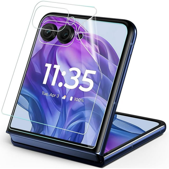 [2 Pack for Motorola Razr 50 / Moto Razr 2024 Front Screen Protector