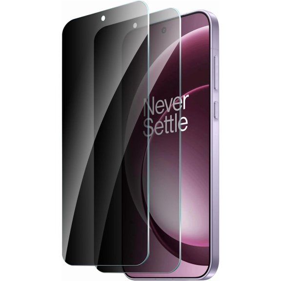 2 Pack for OnePlus 15 Privacy Screen Protector, Anti Spy Tempered Glass 9H Hardness Film, Scratch Resistant