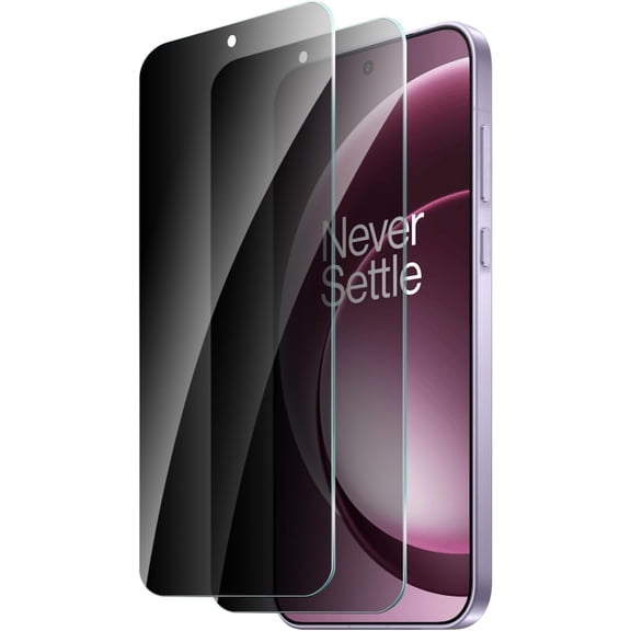 2 Pack for OnePlus 15 Privacy Screen Protector, Anti Spy Tempered Glass 9H Hardness Film, Scratch Resistant