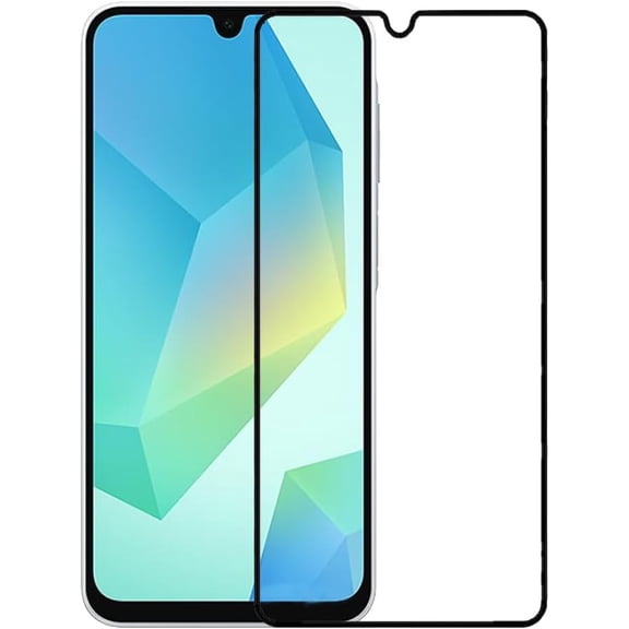 [2 Pack for Samsung Galaxy A16 5G Black Anti-Scratch Tempered Glass Screen Protector