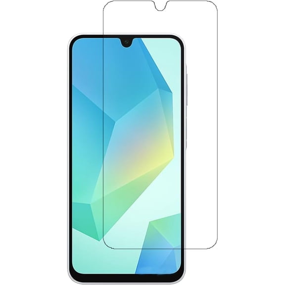 2 Pack for Samsung Galaxy A16 5G Clear Anti-Scratch Tempered Glass Screen Protector