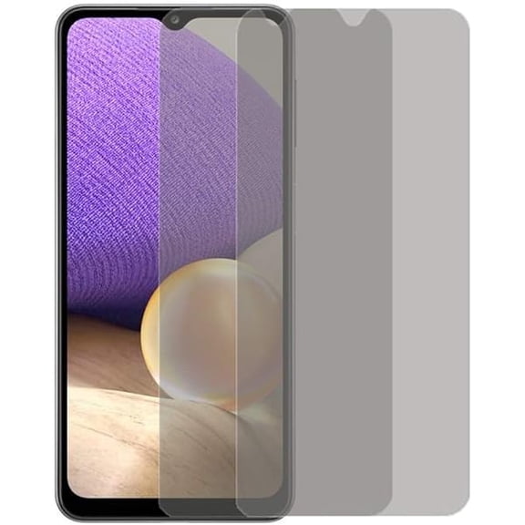 [2 Pack for Samsung Galaxy A32 5G SM-A325 SM-A326 A326B A326U 6.5inch Bubble Free Tempered Glass Screen Protector Anti-Scratch Film Black